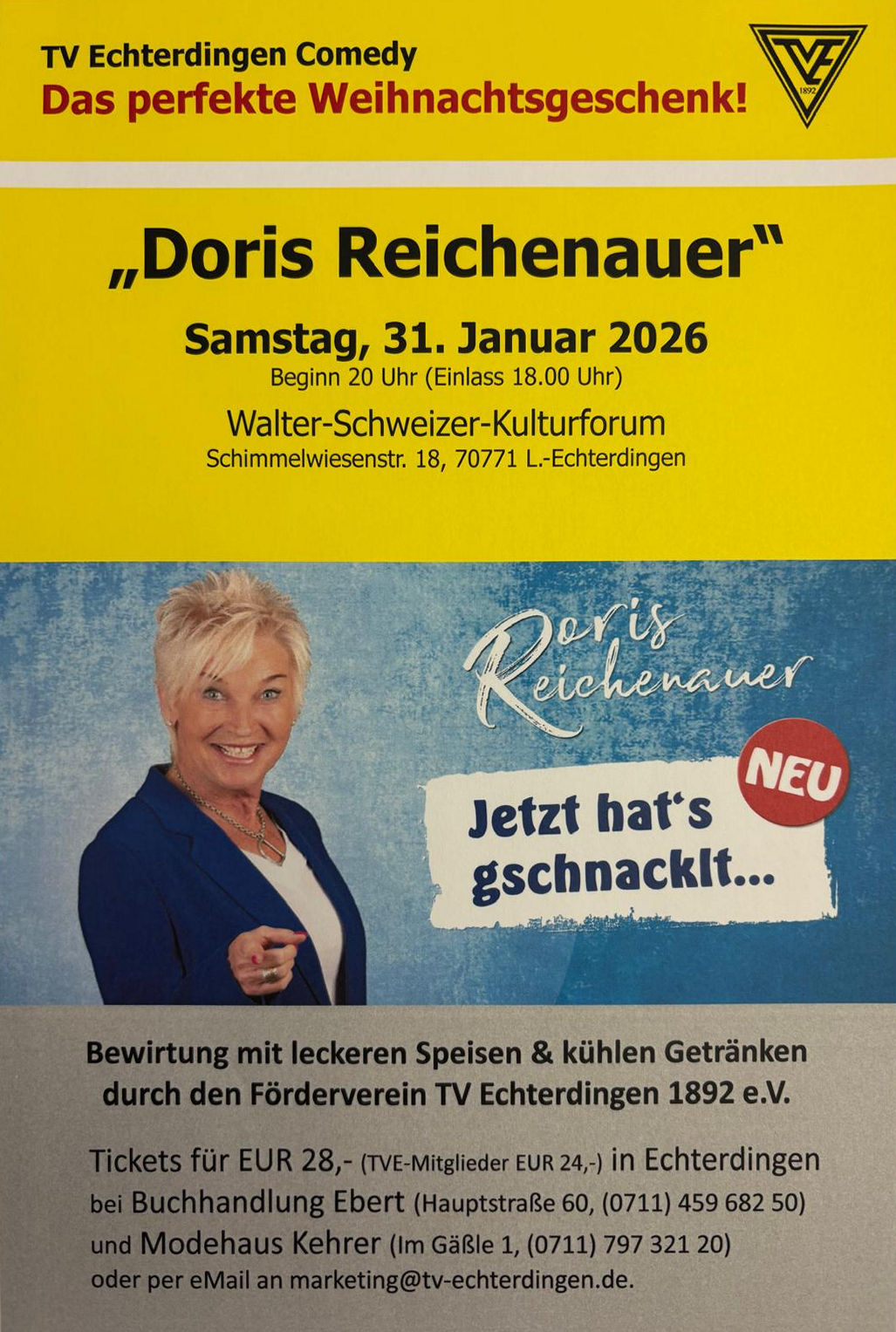 Jetzt hat's geschnaklt...