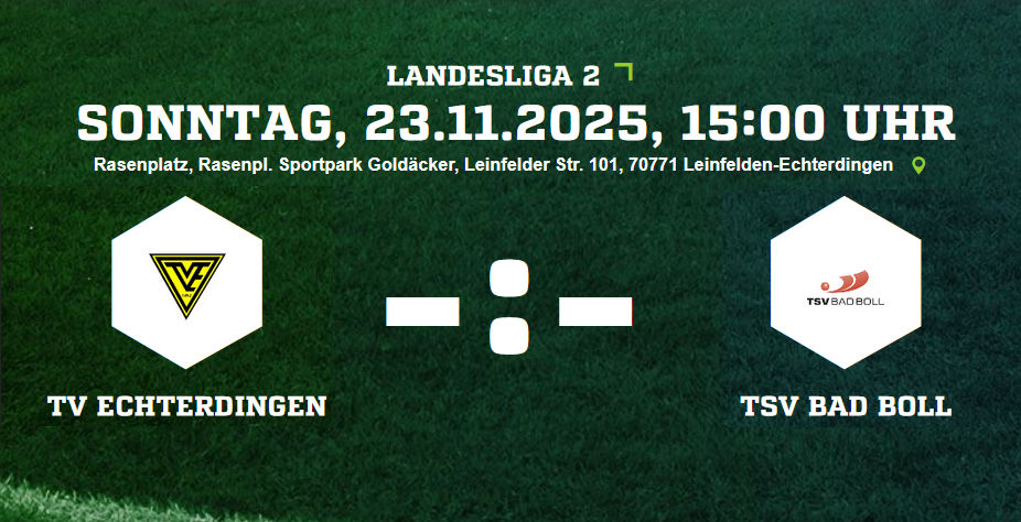 TV Echterdingen - TSV Bad Boll