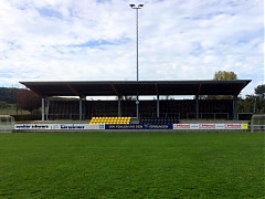 Tribüne im Sportpark