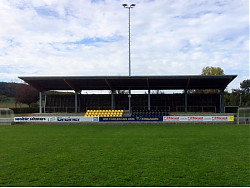 Tribüne im Sportpark