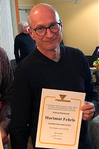 Hartmut Fehrle 50 Jahre