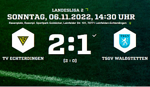 Echterdinger 2:1-Sieg