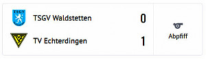 Waldstetten - TVE 0:1