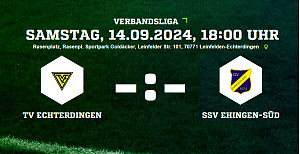 TV Echterdingen - SSV Ehingen-Süd
