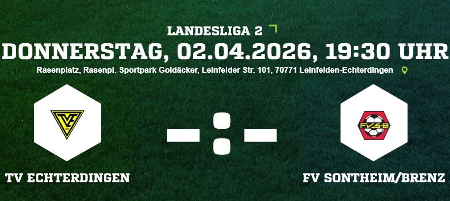 TV Echterdingen - FV Sontheim/Brenz