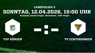 TSV Köngen vs. TV Echterdingen