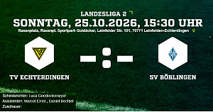 TV Echterdingen - SV Böblingen