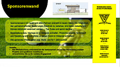 Sponsorenwand