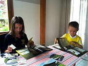 Fleissige Kleber ...