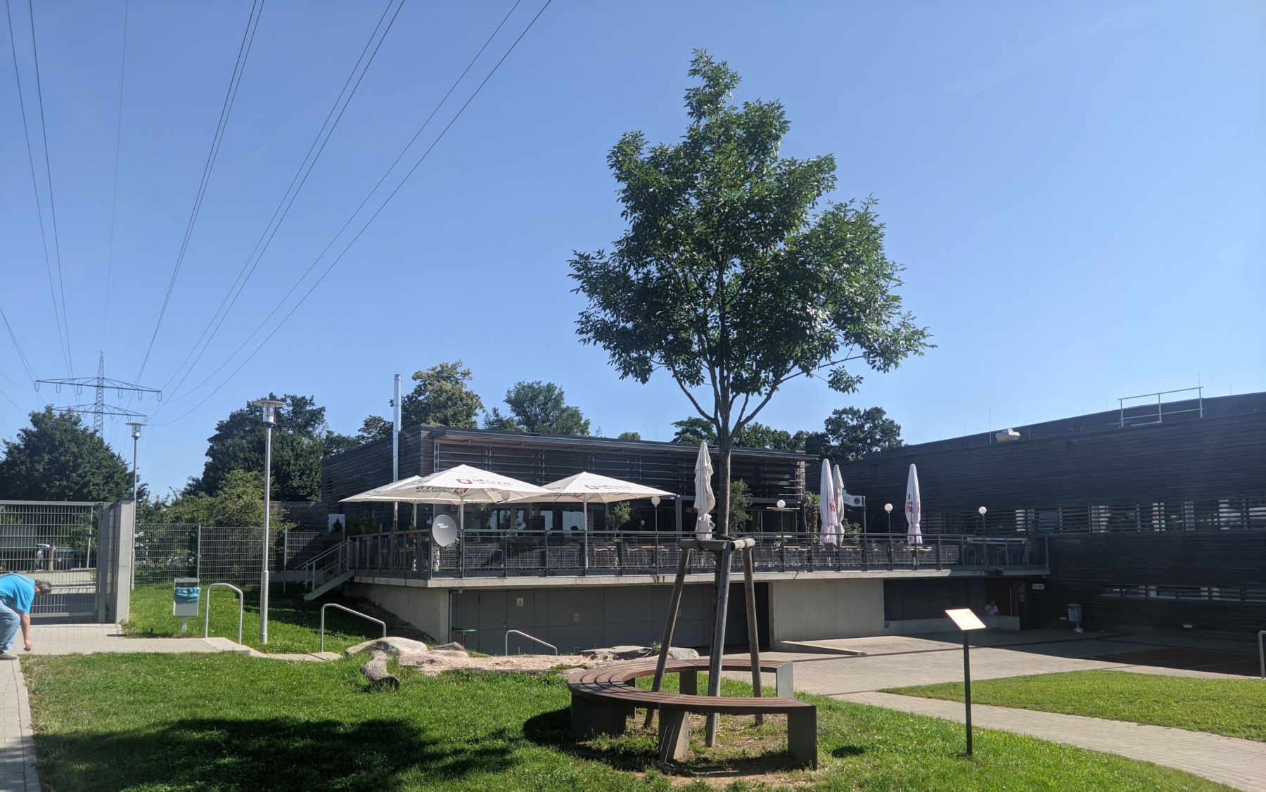 Terrasse Ristoraunte Pizzeria Goldäcker